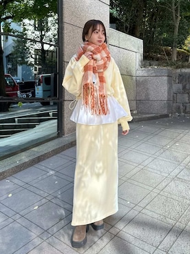 「emmi（エミ）のアイテム」を使った、emmiさん（レディース・160cm）の冬コーディネート