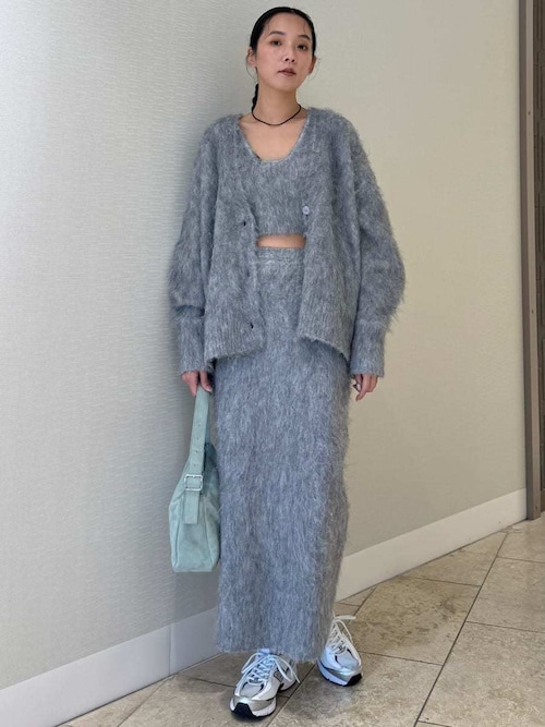 シャギーニットカーディガン（カーディガン/ボレロ）｜emmi（エミ）の