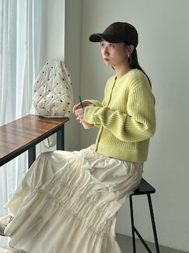 「emmi（エミ）のアイテム」を使った、emmiさん（レディース・157cm）の冬コーディネート