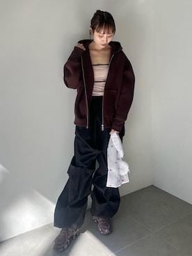 emmiさん（レディース・161cm）の冬コーディネート