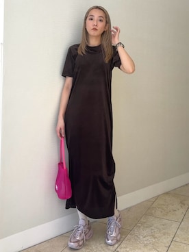 「emmi（エミ）のアイテム」を使った、emmiさん（レディース・165cm）の春コーディネート