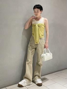「UGG（アグ）のアイテム」を使った、emmiさん（レディース・153cm）の春コーディネート