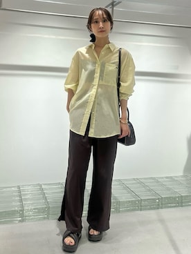 「AIR MAX」｜「アイテム（アクセサリー）」を使った、emmiさん（レディース・161cm）の夏コーディネート