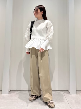 「emmi（エミ）のアイテム」を使った、emmiさん（レディース・154cm）の冬コーディネート