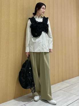 「アイテム（その他トップス）」を使った、emmiさん（レディース・169cm）の冬コーディネート