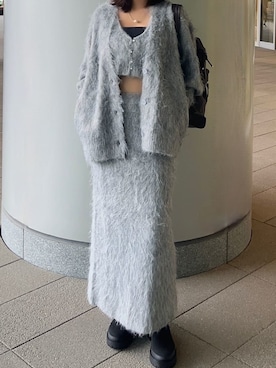 「アイテム（その他トップス）」を使った、emmiさん（レディース・163cm）の秋コーディネート