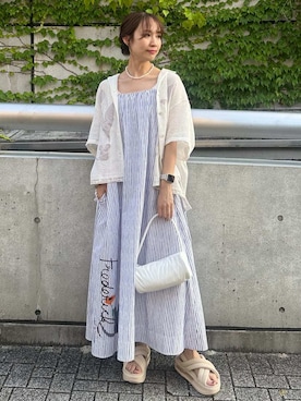 「AIR MAX」｜emmiさん（レディース・161cm）の夏コーディネート