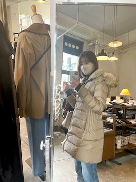 「TATRAS（タトラス）のアイテム」を使った、Sakiさん（レディース・164cm）の春コーディネート
