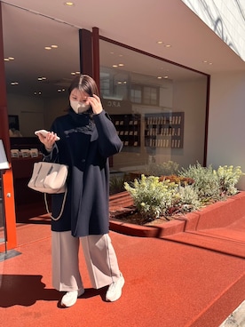 「STATE OF ESCAPE（ステートオブエスケープ）のアイテム」を使った、Sakiさん（レディース・164cm）の春コーディネート