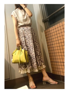 𝕄𝕀ℤ𝕌ℍ𝕆@アラサーちゃんさん（レディース・157cm）の夏コーディネート