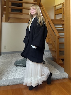 「アイテム（水着/着物・浴衣）」を使った、SOUBIENさん（レディース・155cm）の冬コーディネート