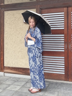 「花火大会」｜SOUBIENさん（レディース・164cm）の夏コーディネート