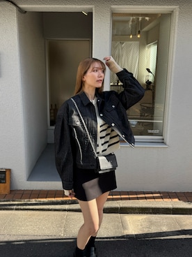 m.さん（骨格ウェーブ・レディース・165cm）の冬コーディネート