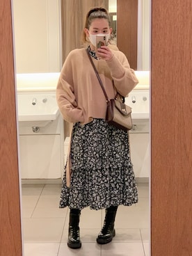 Miiisaa.mさん（レディース・163cm）の冬コーディネート