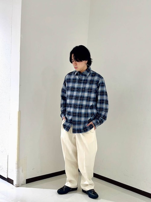 セール】SHIOTA ニドムチノトラウザー #SERGE II（チノパンツ