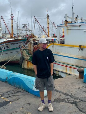 「wisdom（ウィズダム）のアイテム（トップス）」を使った、Tyrionさん（メンズ・172cm）の秋コーディネート