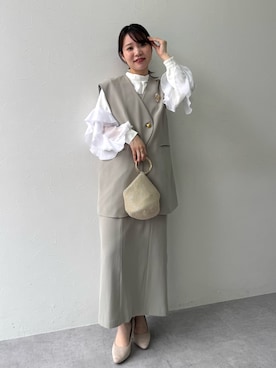 ちささん（レディース・158cm）の春コーディネート