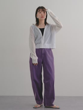 「nissen（ニッセン）のアイテム」を使った、ちささん（レディース・158cm）の春コーディネート