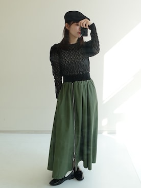 「スタッフ」｜ちささん（レディース・158cm）の春コーディネート