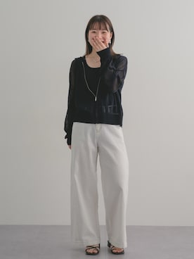 「nissen（ニッセン）のアイテム」を使った、ちささん（レディース・158cm）の春コーディネート