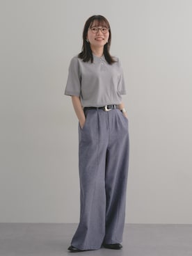 「nissen（ニッセン）のアイテム」を使った、ちささん（レディース・158cm）の春コーディネート