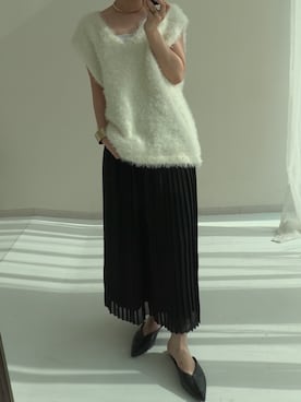 「骨格ナチュラル」｜ちささん（レディース・158cm）の夏コーディネート