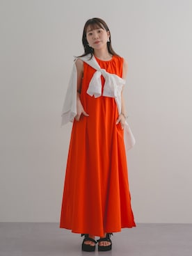 「nissen（ニッセン）のアイテム」を使った、ちささん（レディース・158cm）の春コーディネート