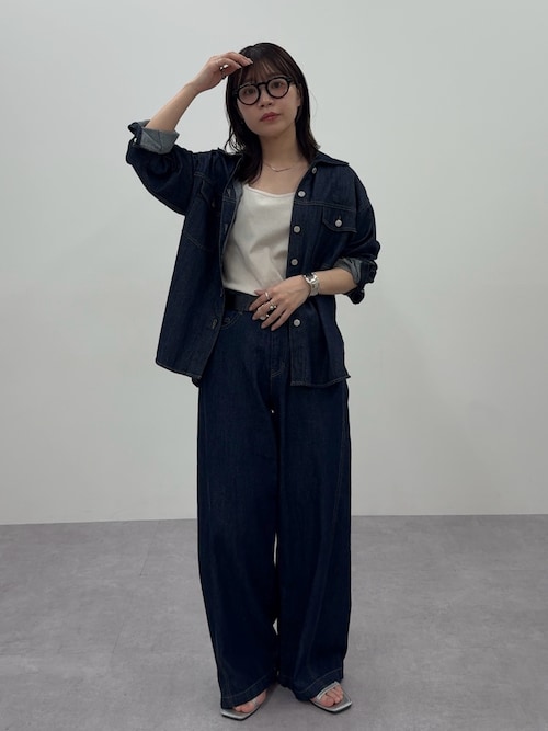 セール】【ZOZO限定】【i Deni】6.7ozデニムセットアップ（はっ水