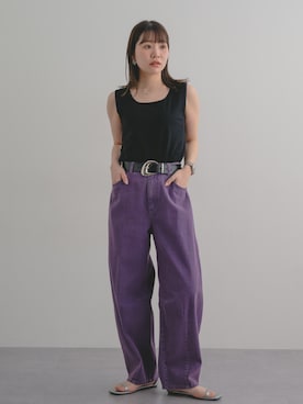 「nissen（ニッセン）のアイテム」を使った、ちささん（レディース・158cm）の春コーディネート