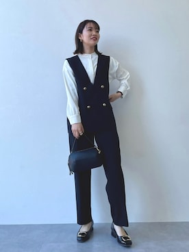 「Neina」｜ちささん（レディース・158cm）の冬コーディネート