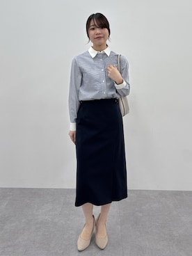 「nissen（ニッセン）のアイテム」を使った、ちささん（レディース・158cm）の春コーディネート