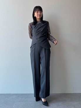 「Callarus（カラルス）のアイテム」を使った、ちささん（レディース・158cm）の春コーディネート