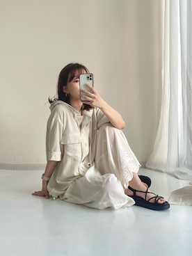 ちささん（レディース・158cm）の夏コーディネート