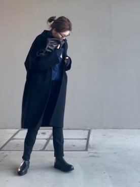 UDさん（レディース・164cm）の冬コーディネート