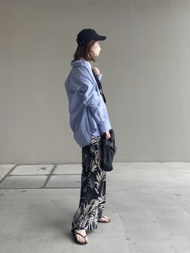 「Deuxieme Classe（ドゥーズィエムクラス）のアイテム（シャツ/ブラウス）」を使った、UDさん（レディース・164cm）の春コーディネート
