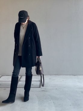 UDさん(レディース・164cm)の冬コーディネート