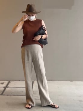 「CELERI（セルリ）のアイテム」を使った、UDさん（レディース・164cm）の夏コーディネート