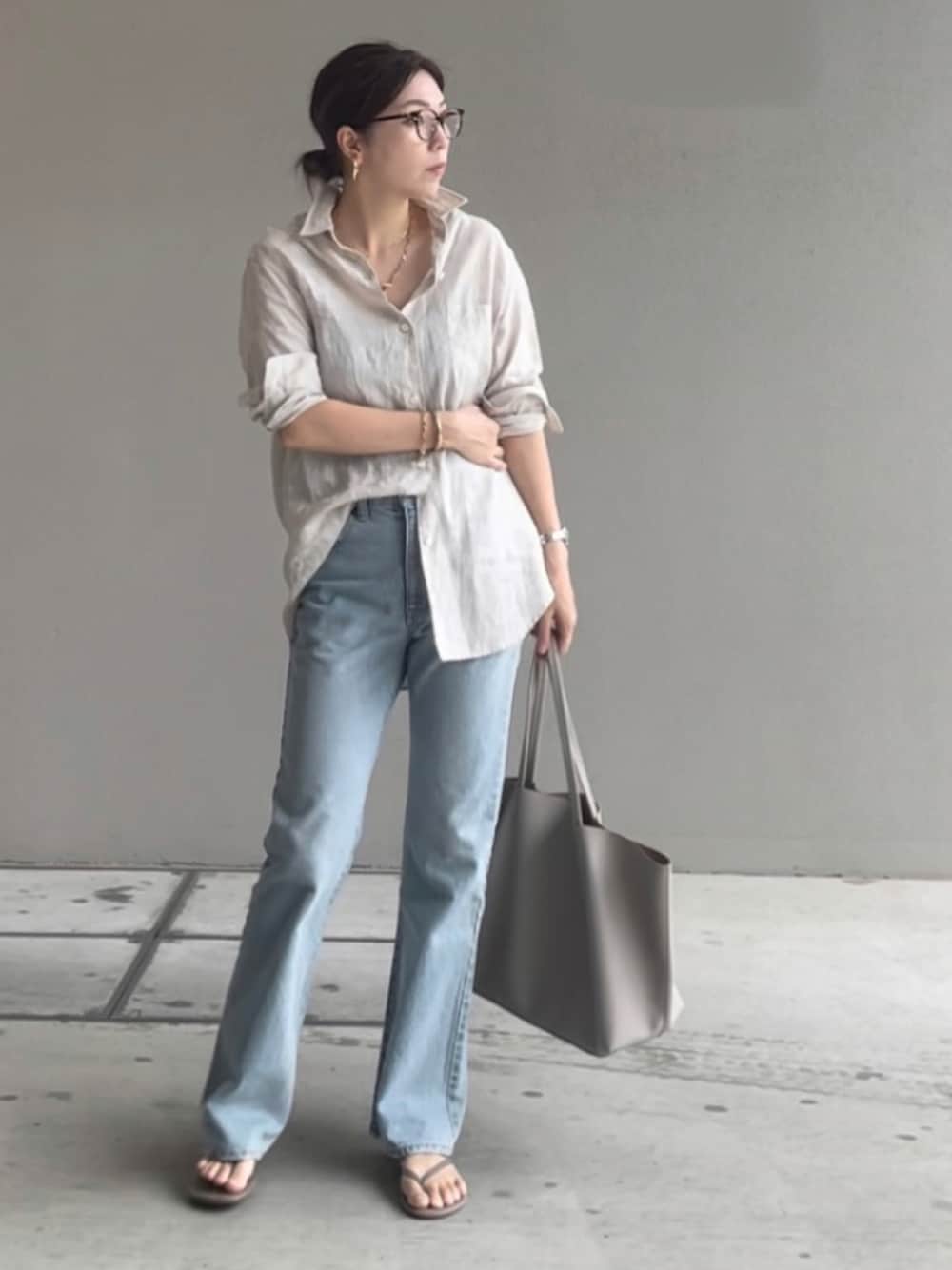 LINEN ワイヤーウォッシュシャツ Deuxieme Classe（ドゥーズィエムクラス）の「LINEN ワイヤー
