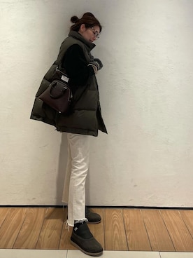 UDさん（レディース・164cm）の冬コーディネート