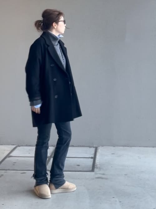 AP STUDIO SCENTOF W/cash レッグウォーマー ブラック AP STUDIO SCENTOF W/cash レッグウォーマー