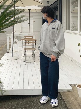 「アイテム（その他トップス）」を使った、だいきさん（メンズ・170cm・20代）の秋コーディネート