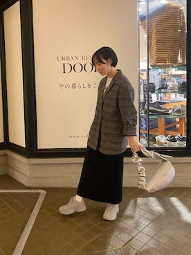 はしもとさん（レディース・153cm）の秋コーディネート