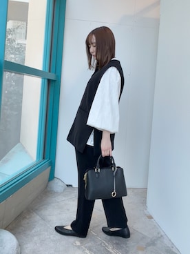 はしもとさん(レディース・154cm)の冬コーディネート