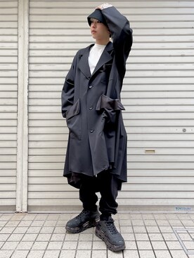 「sulvam（サルバム）のアイテム（ジャケット/アウター）」を使った、クロカワ　リオさん（メンズ・170cm）の冬コーディネート