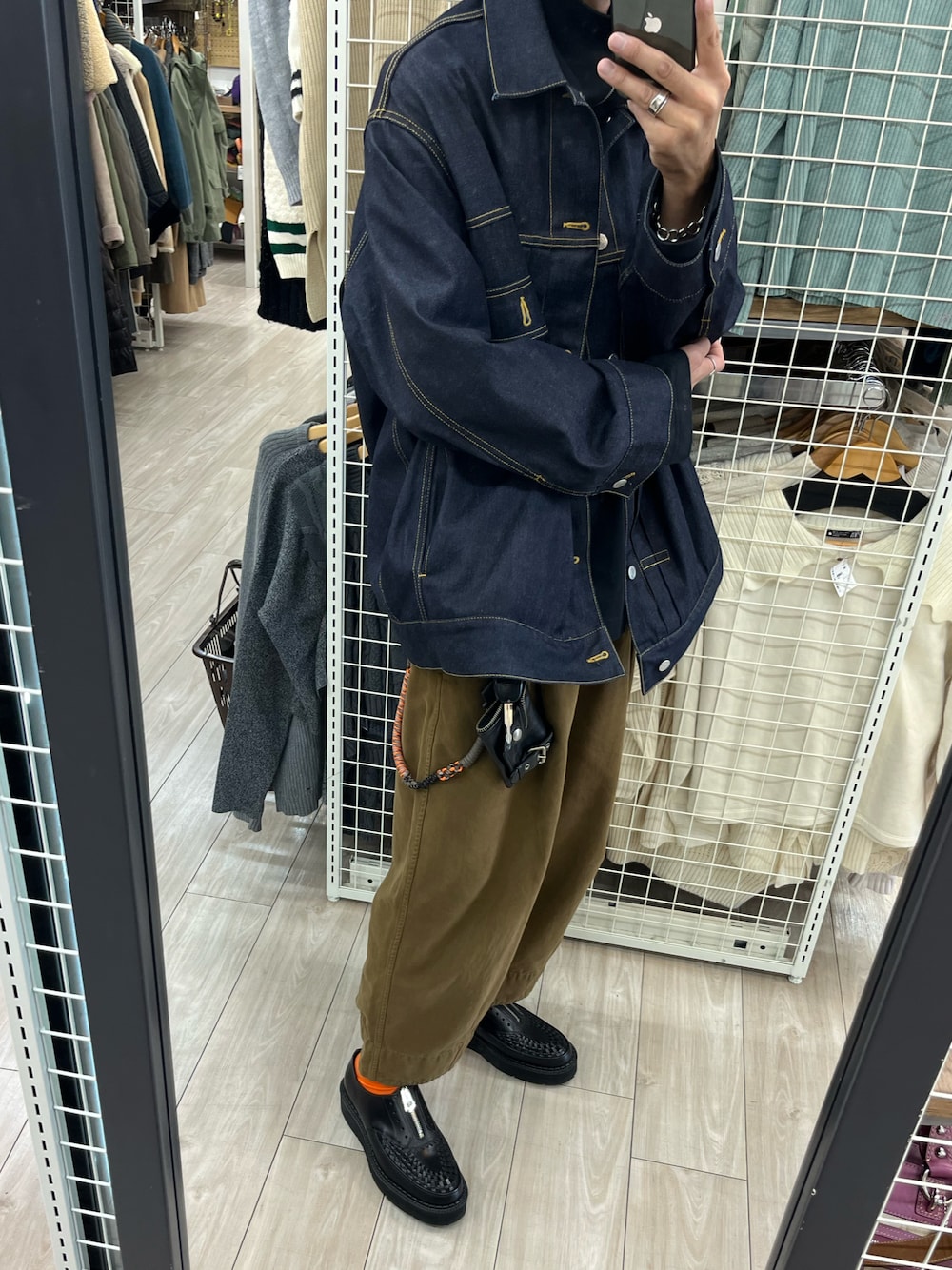 ジャケット・アウター beautiful people selvedgedenimbigblouson ビューティフルピープル beautiful people セルヴィッジデニム