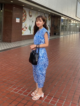 「Yves Saint Laurent（イヴサンローラン）のアイテム（アクセサリー）」を使った、chamiさん（レディース・149cm）の夏コーディネート