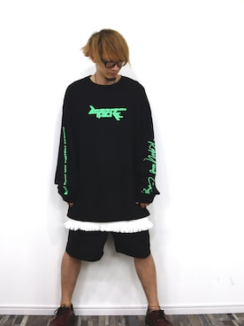「LIBERE（リベーレ）のアイテム」を使った、kazu (ARYUKU) さん（メンズ・168cm）の秋コーディネート