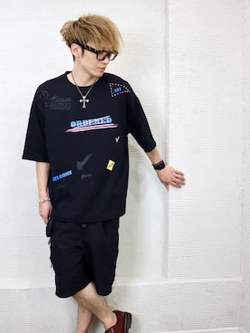 「LIBERE（リベーレ）のアイテム（パンツ）」を使った、kazu (ARYUKU) さん（メンズ・168cm）の夏コーディネート