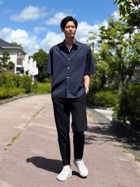 「アイテム（腕時計）」を使った、takamitsu suzukiさん（メンズ・179cm・30代）の夏コーディネート