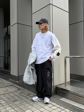 「Sourcream（サワークリーム）のアイテム（ジャケット/アウター）」を使った、SHINさん（メンズ・167cm）の冬コーディネート